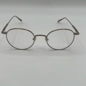 LONGCHAMP METAL GOLD WIRE ROUND METAL EYE GLASSES